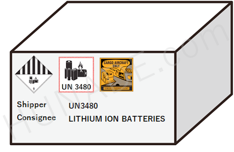 リチウムイオン電池　国際輸送　ラベ