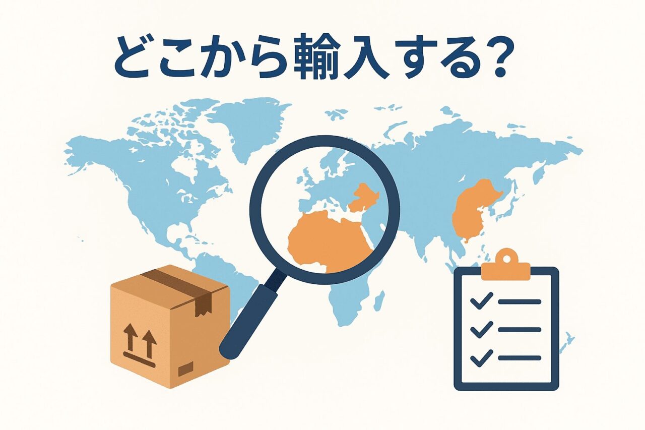 輸入　仕入れ先の国