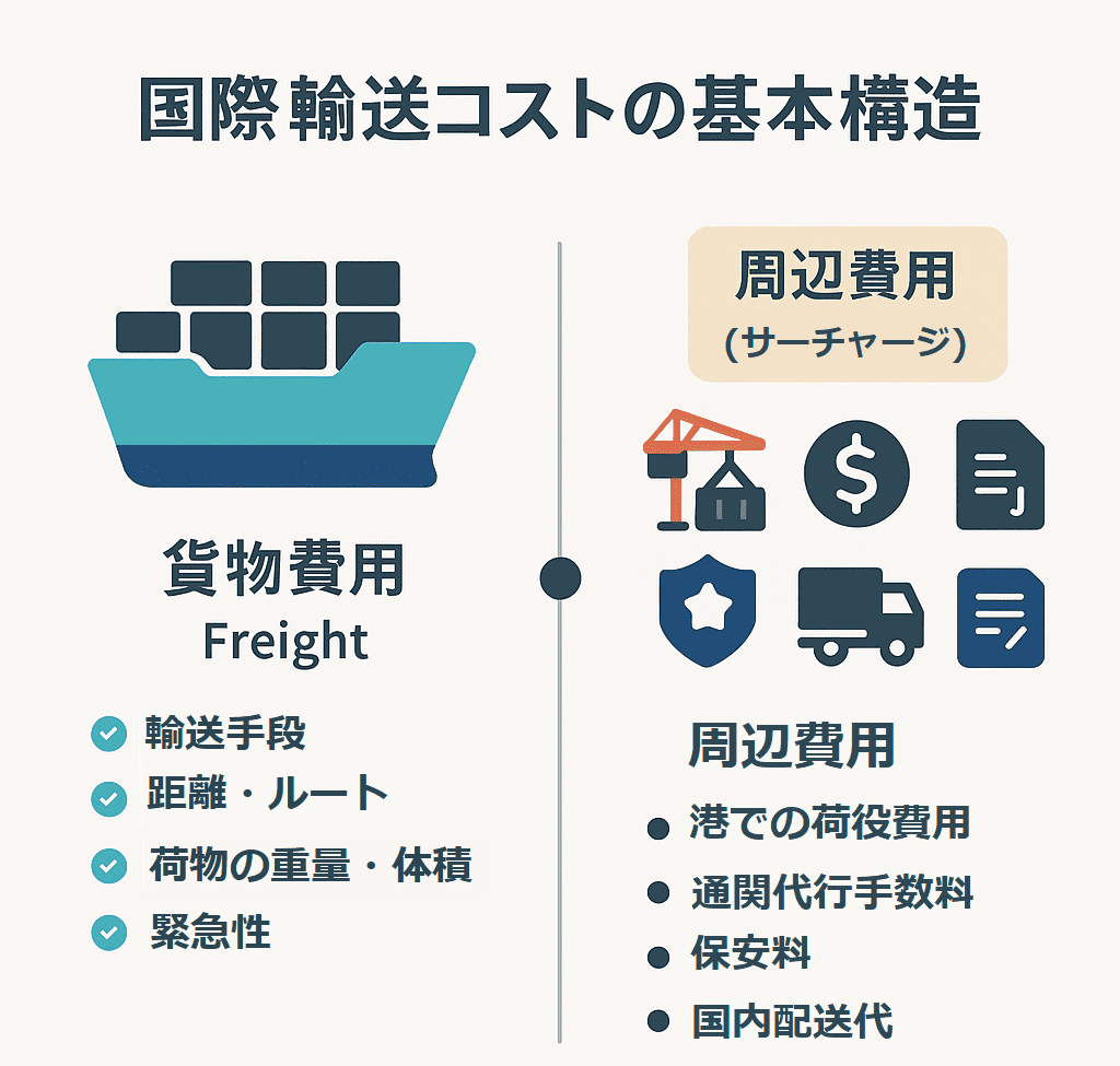 国際輸送の内訳