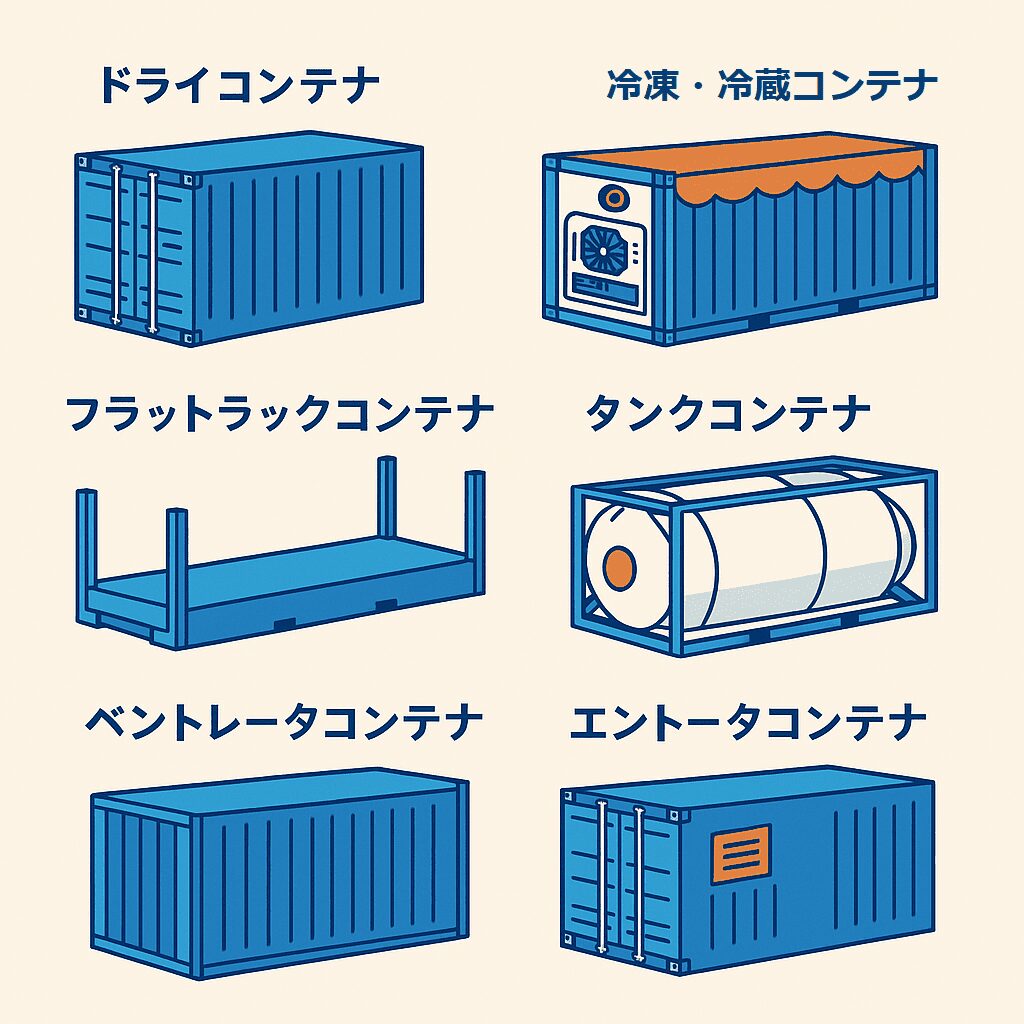 コンテナの種類