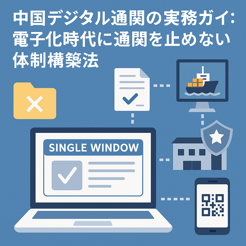 中国デジタル通関の最新実務ガイド